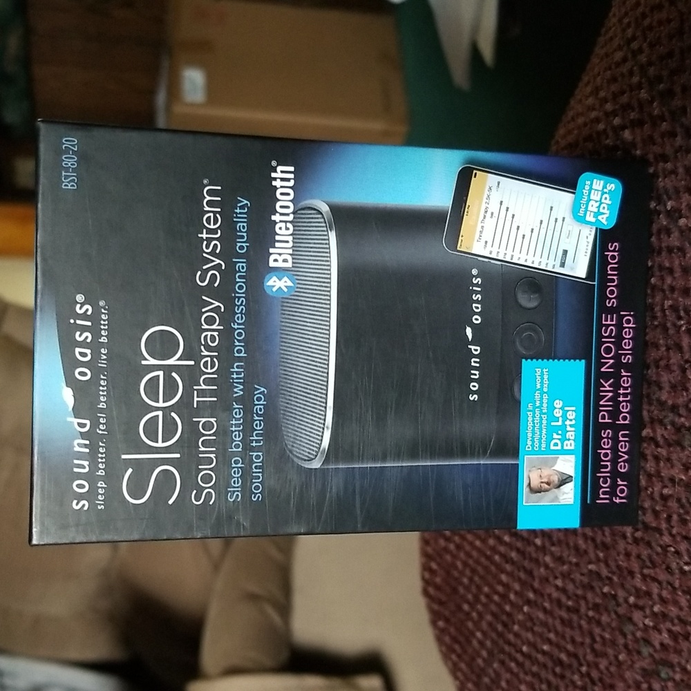 Sleep Sound Therapy System. Brand new. Sealed.